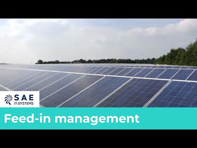 Feed-in management | Local grid automation with SAE IT-systems