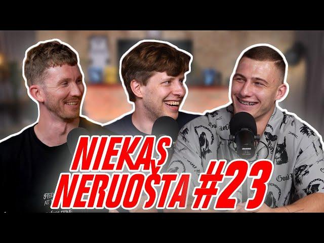 NIEKAS NERUOŠTA #23 svečiuose Lukas Ramonas apie senatvę, tatuiruotes ir kur Vita?