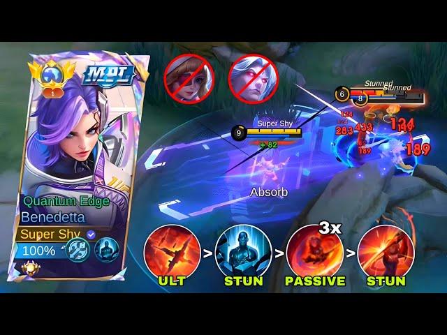 EVEN PRO MARTIS & RUBY CAN’T REACT TO THIS BENEDETTA COMBO!! | MOBILE LEGENDS TOP GLOBAL BUILD