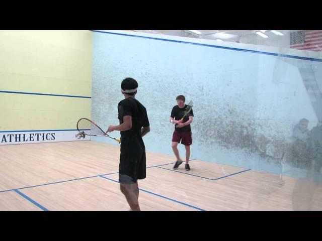 Brandon McLaughlin (Harvard) v. Samuel Kang (Princeton)-CSA Squash 2014 Individuals