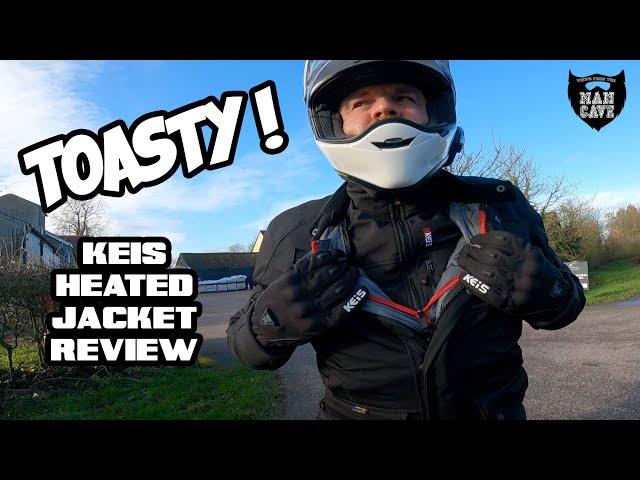 New Keis Heated Jacket - Keeping warm when riding in winter