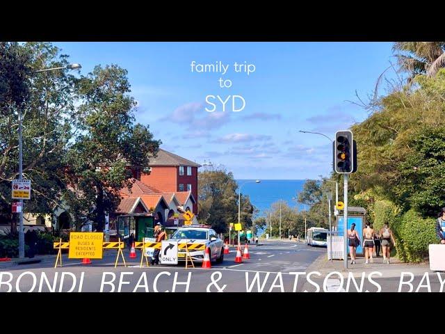 Family Trip to Sydeny | strolling BONDAI BEACH, WATSONS BAY | Totti's, The best Italian