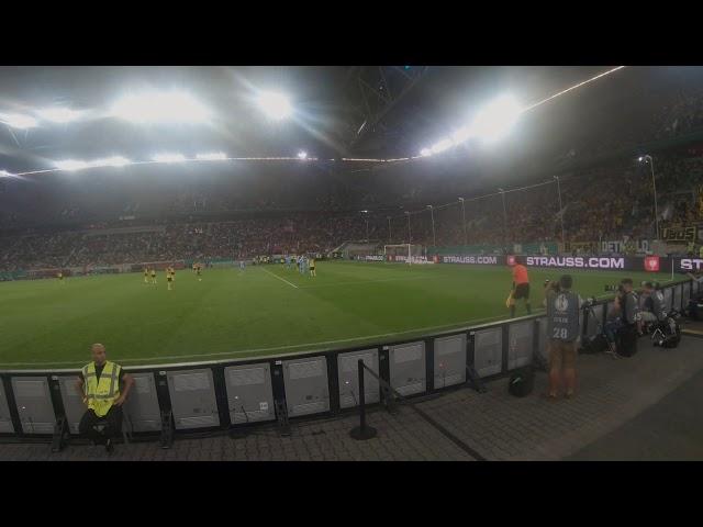 GoPro: Paco Alcacer 2:0 Free Kick - BVB 09 vs KFC Uerdingen 05 - DFB Pokal 2019