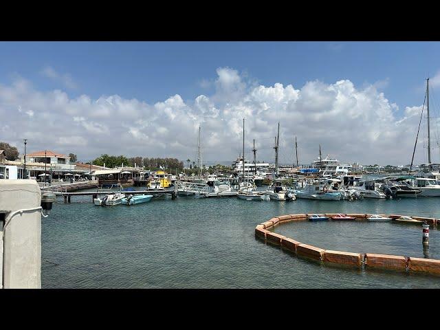 Lifes Worldwide Adventures is live from Paphos Harbour in Cyprus