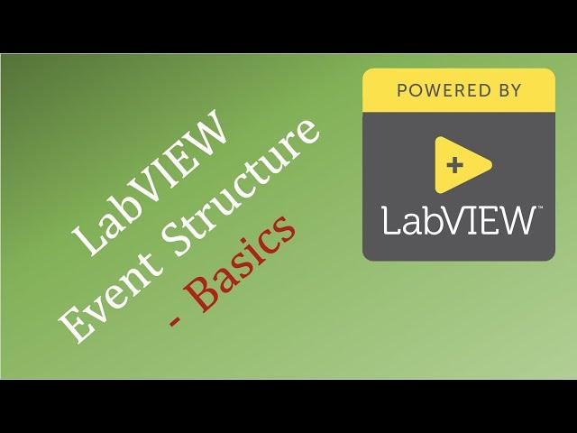 LabVIEW Event Structure - Basics