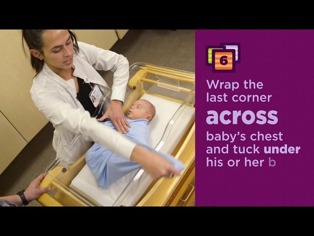 How to Swaddle a Baby: Step by Step | UPMC Magee-Womens Hospital