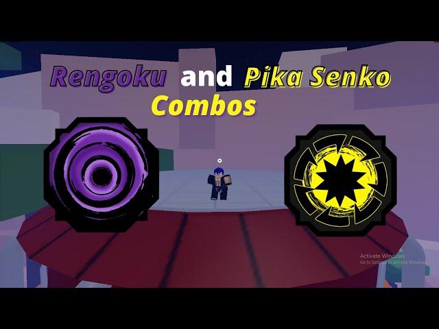 Pika Senko and Rengoku combos | Shindo Life