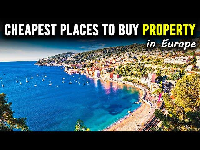 8 CHEAPEST Places To Buy Property In Europe | Property Invest Pro