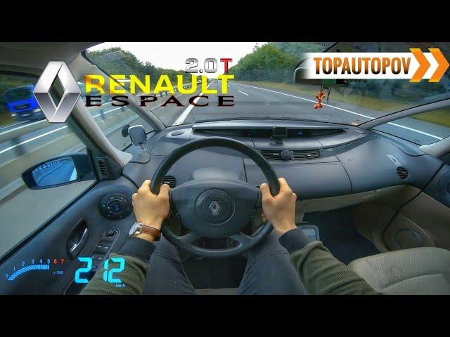 Renault Espace 2.0T (125kW) |54| 4K TEST DRIVE – Engine, Acceleration, Whistling Tires & Braking