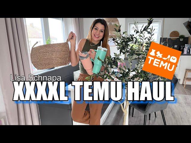 XXXXL TEMU HAUL | Mein Temu-Einkauf bin leicht eskaliert | 25€ Olivenzweige | 100€ Gutscheinpaket