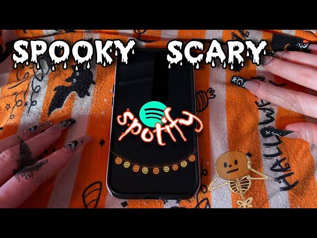 ASMR THE SPOTIFY TRIGGER: HALLOWEEN EDITION!  Soft Mouth Sounds and Whispers