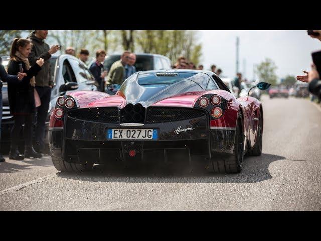 Supercars Accelerating - Zonda F, LaFerrari, Huayra, Veyron, 5x SVJ, 600LT, Enzo, F12 TDF,...