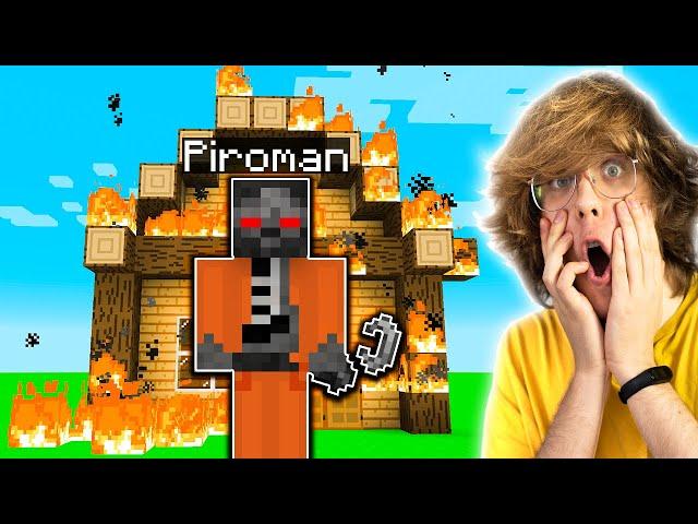 Podpalacz TROLL na widzu! | Minecraft Extreme