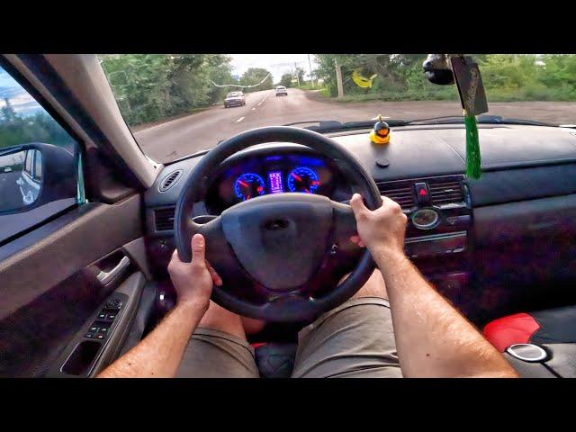 2011 LADA Priora 1.6 MT - POV TEST DRIVE