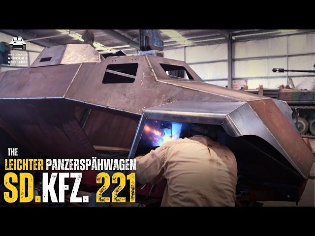 WORKSHOP WEDNESDAY: SdKfz 221 Light Armoured Car MUDGUARDS & MUFFLER!