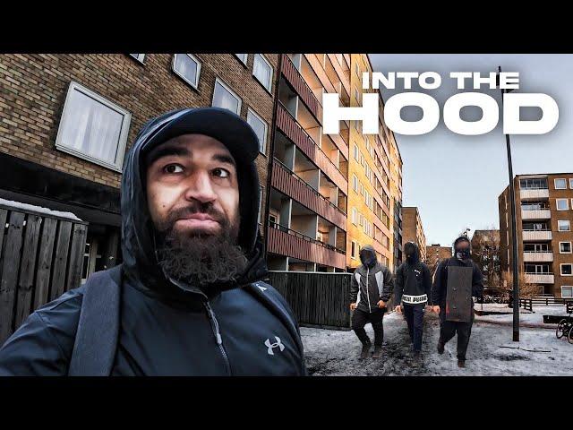 Inside “Europe’s GUN CRIME Capital”  - A Walk-through Rosengard, Sweden  - Into the Hood