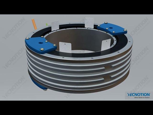 Tecnotion QTL torque motor housing installation - In 10 steps