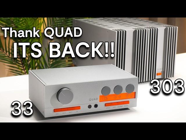 HIFI LEGEND is BACK and SMASHES IT in STYLE QUAD 33 & 303 Amplifier