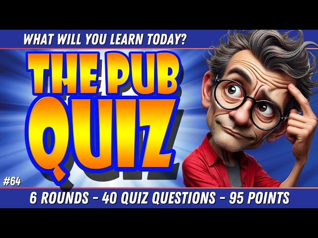 40 Epic TRIVIA PUB QUIZ Questions to PROVE You're the QUIZ MASTER!