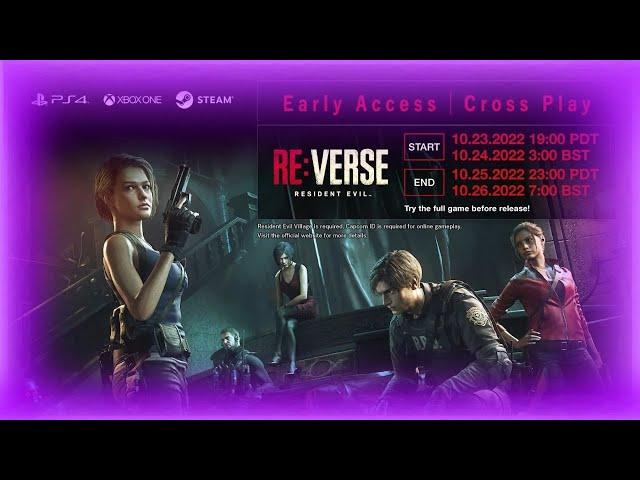 Resident Evil® RE:VERSE Beta Testing Day 1  