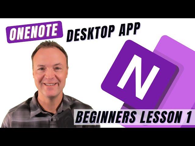 How to use OneNote Desktop App - Beginners Tutorial