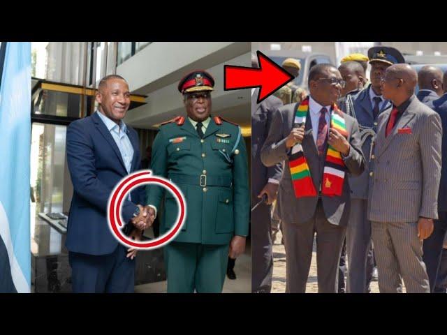 BreakingMnangagwa mortified after His friend lost Botswana Election & rewrite message to opposition