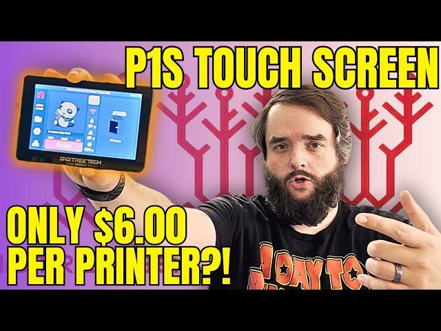 Fixing The HUGE Problem With Bambu's P1S | Bigtree-Tech Panda Touch