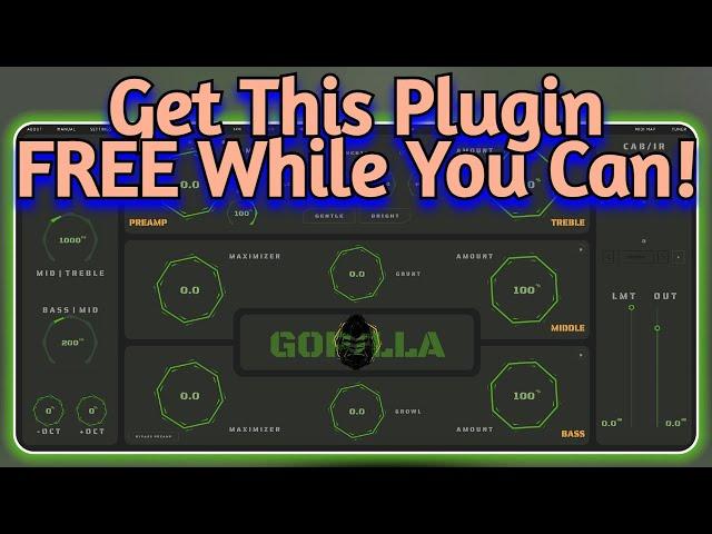 Limited Time FREE Bass Amp Sim Plugin Suite by Aurora Dsp - Gorilla Bass - Review & Demo