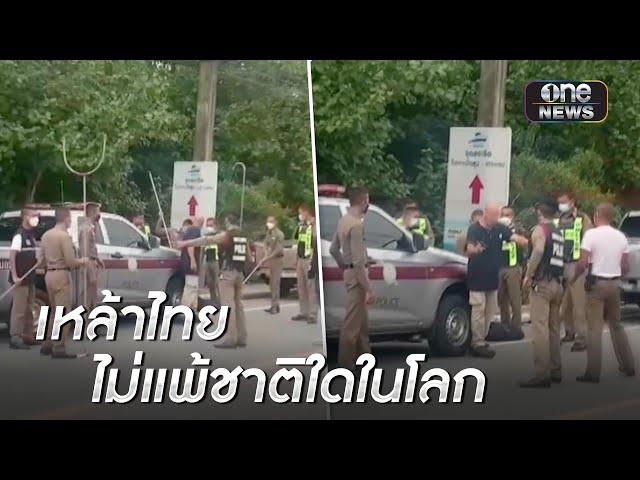 ฝรั่งเจอฤทธิ์เหล้าขาวไทย ทำเมาสติแตก | ข่าวเช้าช่องวัน | สำนักข่าววันนิวส์