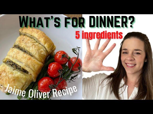 WHAT'S FOR DINNER? | ONLY 5 INGREDIENTS | JAMIE OLIVER | PESTO CHICKEN | SO EASY