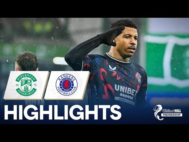 Hibernian 3-3 Rangers | Hibs Comeback Despite Igamane Hat-Trick | William Hill Premiership