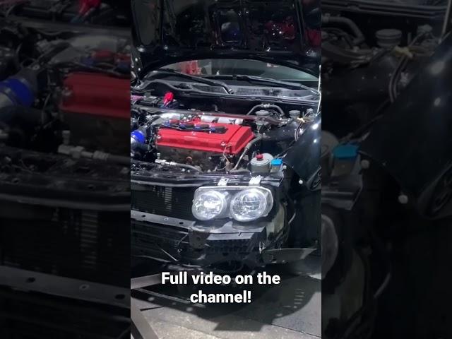 B20 vtec Integra insane vtec crossover!