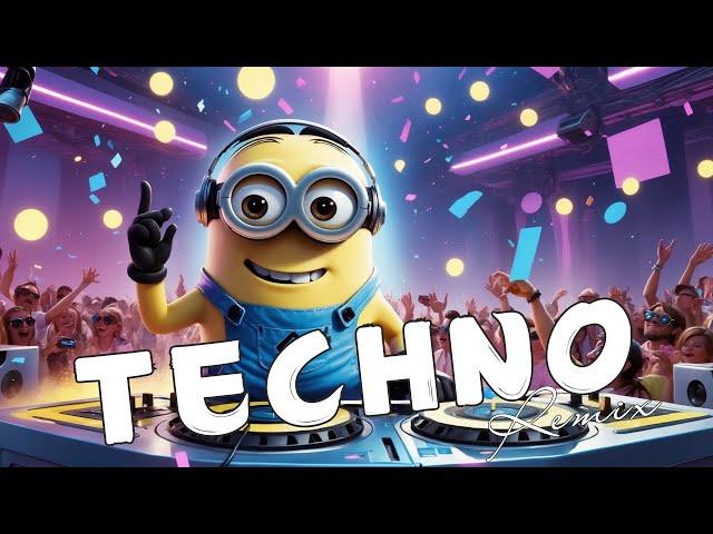 TECHNO MIX 2024  Rave Techno Remixes for Party, Gym, and Car Music