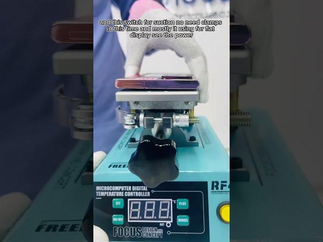 RF4 -RF Freedom Vacuum separator #rf4 #rf4tutorial #tools #vaccum#smartphone #britco #bridco #repair