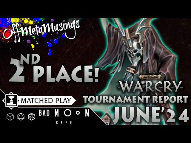 NIGHTHAUNT 2nd PLACE! Bad Moon Cafe Tournament Report June '24