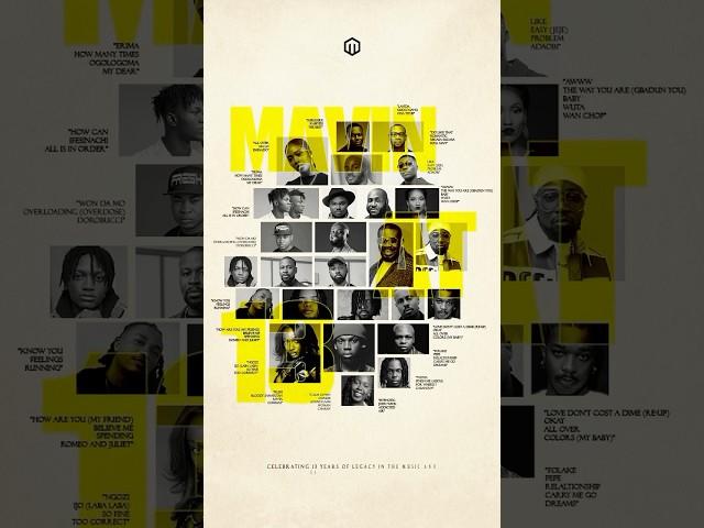  Mavin Records celebrate 13 years in the Nigerian music industry..
