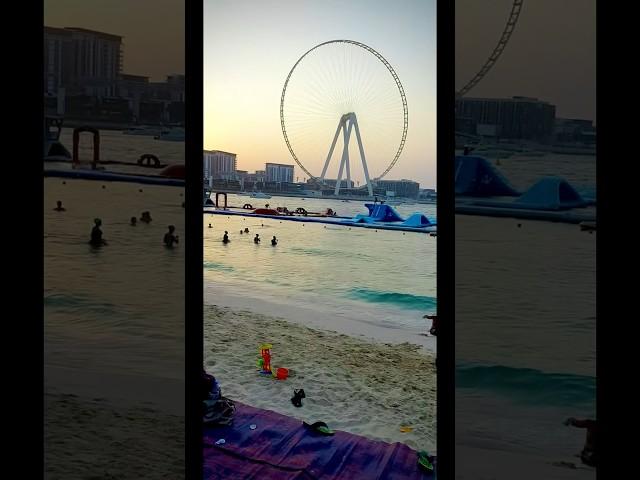 One night in Dubai ️#dubai #marinabeachdubai #jbr #youtubeshorts #shorts #travelplans