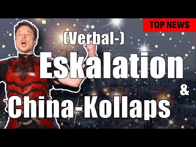 Top News - (Verbal-) Eskalation, Silber bald teurer als Gold⁉️ & China-Kollaps? #crash #ag #china