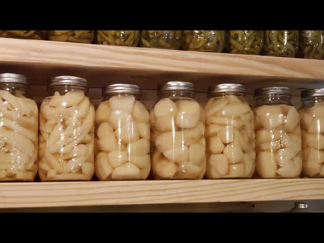 Canning fresh garden potatoes