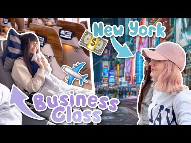 Wir fliegen 1.Mal Business Class + Storytime | ViktoriaSarina