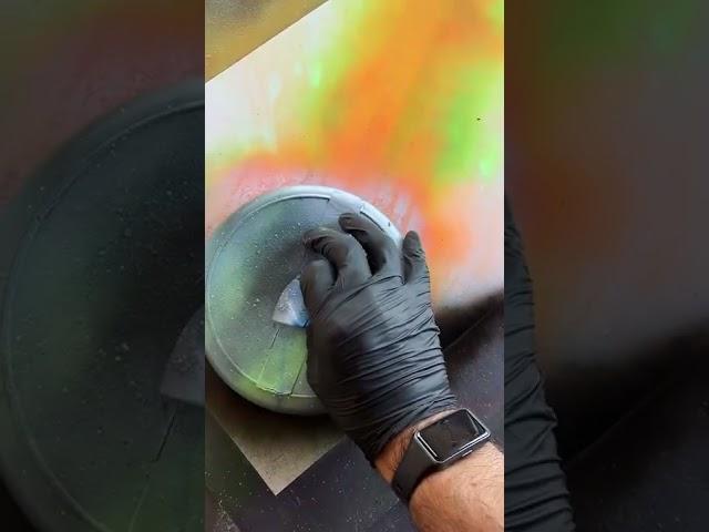 Mystery Spray Paint Art #spraypaint #art #challenge #mystery #color #shorts #diycrafts