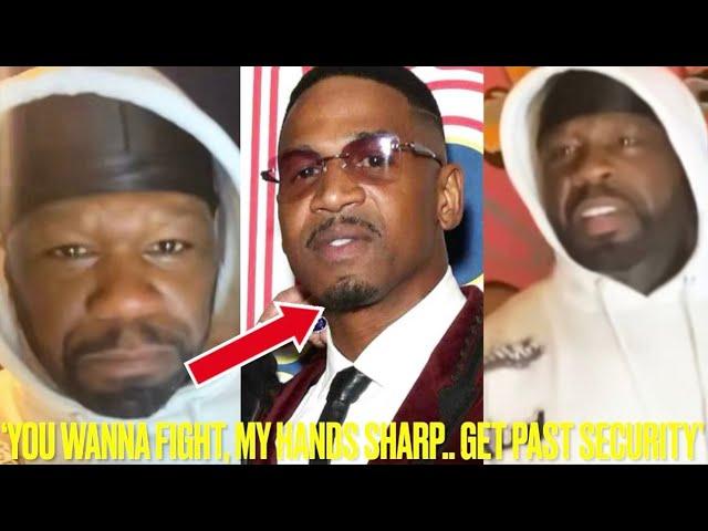 50 Cent SCARY WARNING To Stevie J & Shows FIGHTING SKILLS After Being Called Out To Fight