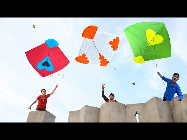 Kite Fly Challenge & College Going All Boy | Gudda