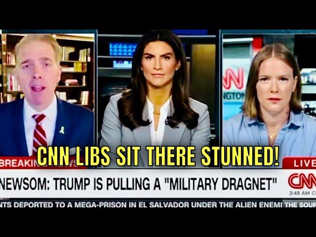 CNN Hosts can do NOTHING but sit and Listen to Scott Jennings give them TRUTH!