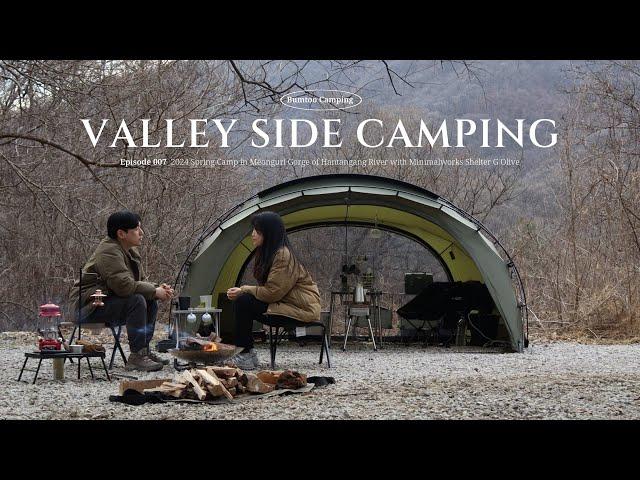 Healing camping where you can feel the energy of spring | Minimalworks shelterG