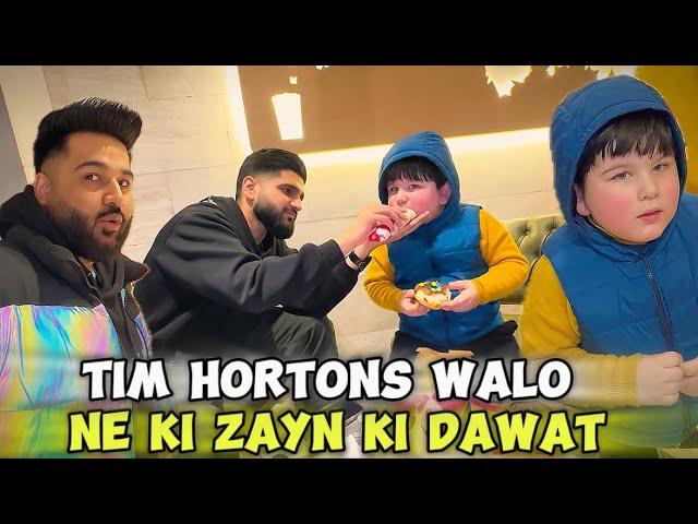 Tim Hortons walo ne ki Zayn ki dawat | Zeeshan Jutt | Vlog