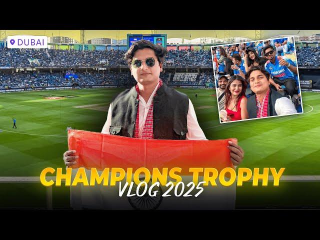 Hum Jeet Gaye   | Champions Trophy Final 2025 Vlog| Bihari Ladka