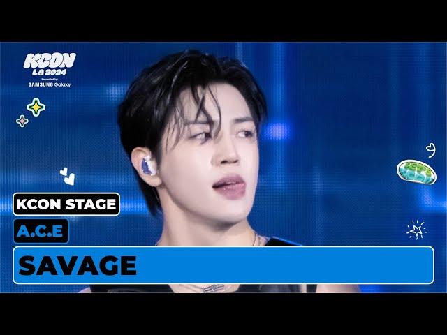 에이스 (A.C.E) - 삐딱선 (SAVAGE) | KCON STAGE | KCON LA 2024