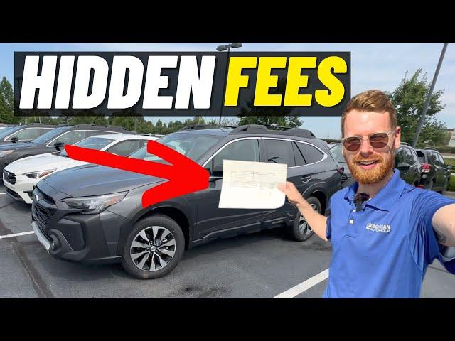 5 Hidden Fees Dealerships Charge on New Cars