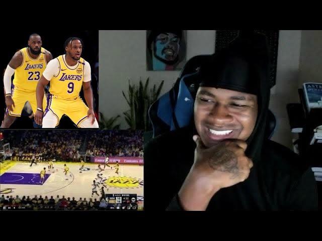 SoLLUMINATI Reacts to Lebron and Bronny 1st Game